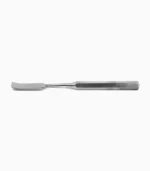 Hibbs chisel, 9'', curved, 6.0mm wide, hexagonal handle
